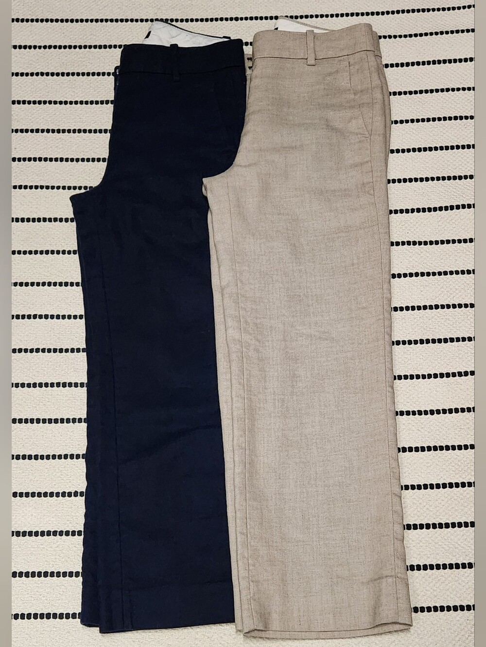 J.Crew Linen Wide Leg Trousers Size 00P